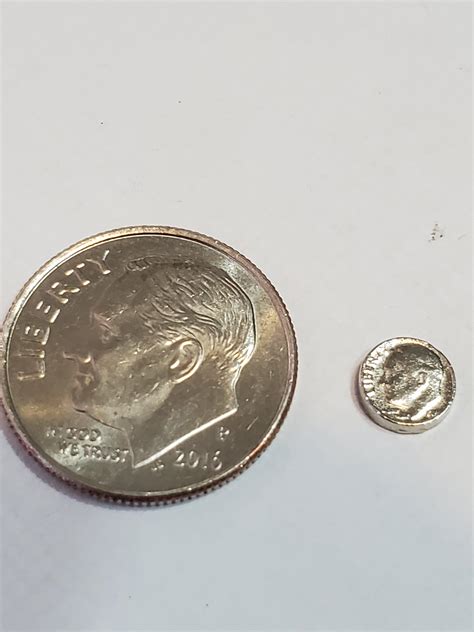 Why Does This Tiny Very Detailed Dime Exist Whatisthisthing