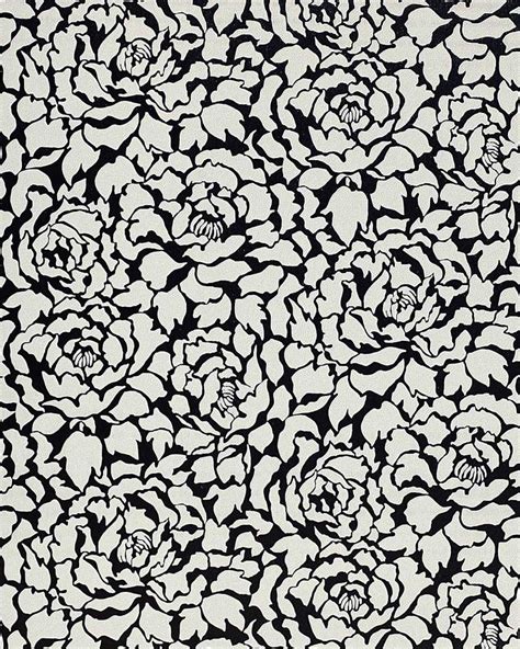 28 Best Floral Print Black And White Images On Pinterest Floral
