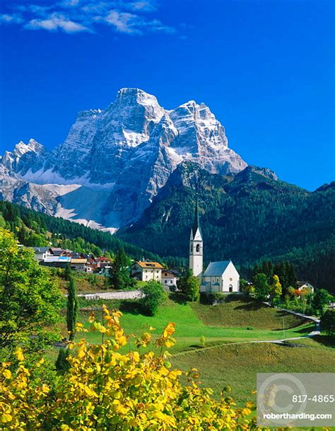 The Dolomites Alps Italy Stock Photo