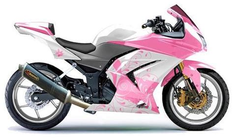 Pink Kawasaki Ninja Motorcycle Pin On Ruff Ryders Girl Style Jason