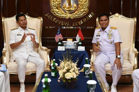 Introductory Visit Panglima Tentera Laut Diraja Malaysia Tingkatkan