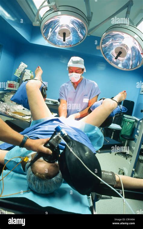 Gynecological Surgery Stock Photo Royalty Free Image Alamy
