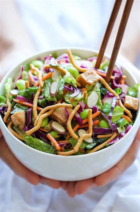 Chinese Chicken Salad High Protein Salad Recipes Popsugar Fitness