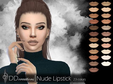 The Sims Resource Dd Nude Lipstick
