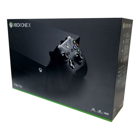 Xbox One X 1tb Console Open Box Damaged Retail Box