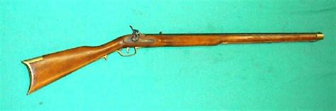 Kentucky Long Rifle Full Stock Pennsylvania Black Powder 45 Cal Brass