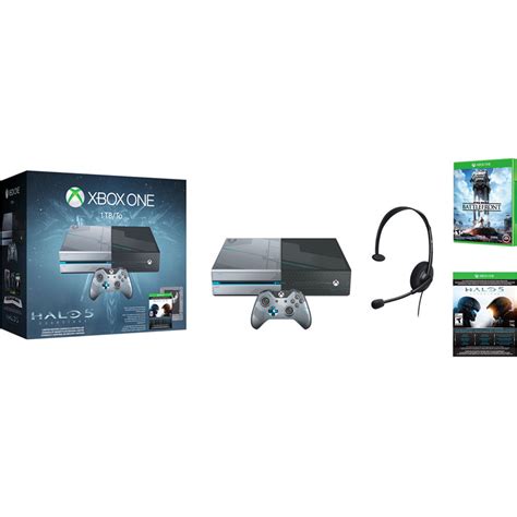 Microsoft Xbox One Limited Edition Halo 5 Guardians Bundle With