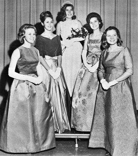 Homecoming Queen And Her Court In 1964 At Bishop Egan High Flickr