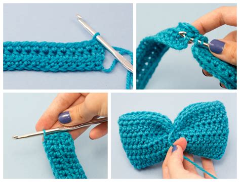 My Favourite Things Bluebell ~ Headband And Bow Pattern Crochet