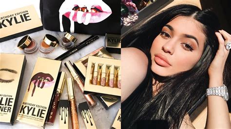 Kylie Jenner Releases New Birthday Collection Makeup Kit Youtube