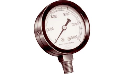 High Pressure Gauges 10000 Psi