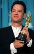 1993 Best Actor Oscar winner Tom Hanks in "Philadelphia" and Best Actor ...
