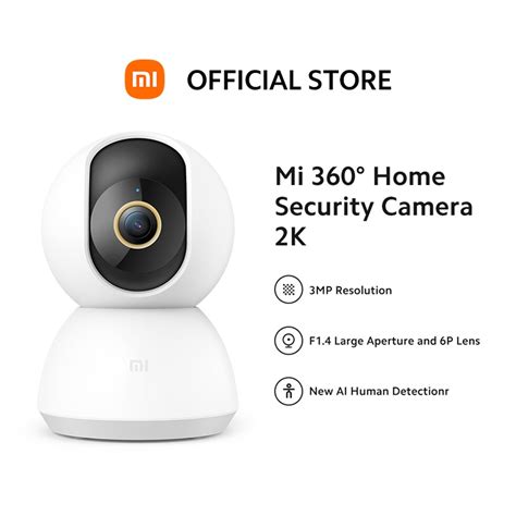 Xiaomi Mi 360° Home Security Camera 2k Shopee Malaysia