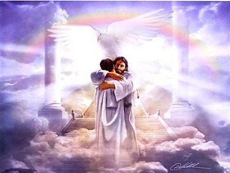 Welcome To Heaven My Child Welcome Home Christian Artwork Jesus