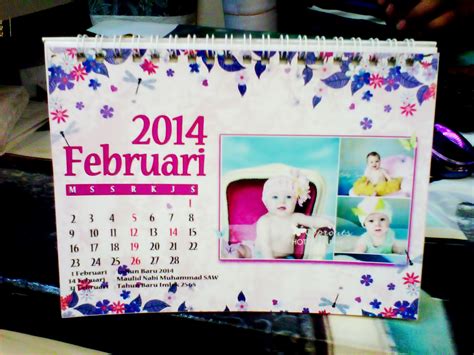 Bikin Kalender Pake Foto Kamu Sendiri Yuk Beli 1 Aja Boleh Loh