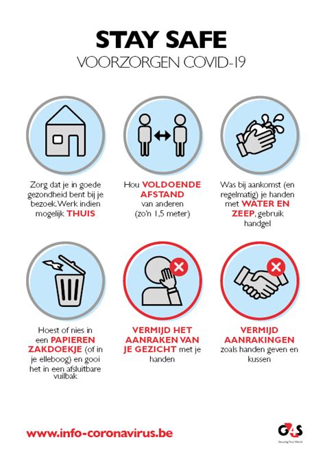 Want nederland kan altijd meer informatie gebruiken over het coronavirus. Health & Safety-posters Covid-19 - G4S Safety shop