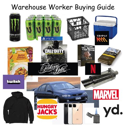 Australian Warehouse Worker Starter Pack Rstarterpacks