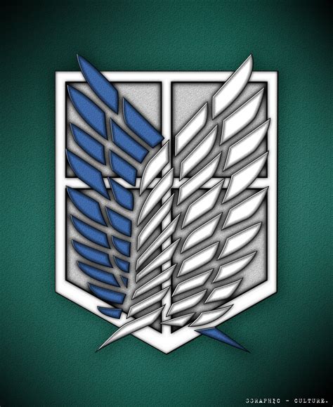 Attack On Titan Scouting Legion Emblem