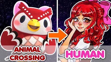 How to draw animals as humans. DRAWING ANIMAL CROSSING CHARACTERS AS HUMANS! - YouTube