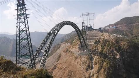 Worlds Highest Railway Bridge Nearing Completion Excelsior News