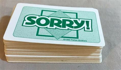 Up to 8 players can play 25 or 45s at the same table as individuals or as teams!. 45 SORRY! Game Replacement Cards - Complete Deck Vintage 1992 Green #Hasbro | Family fun games ...