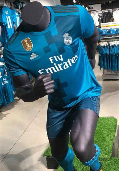 Blue Real Madrid Jersey 2017-18 | New Real Third Kit 2017-2018 by Adidas | Football Kit News ...