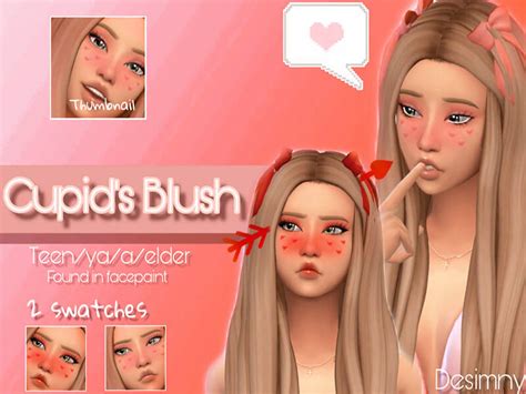 Sims 4 Blush Facepaint The Sims Book