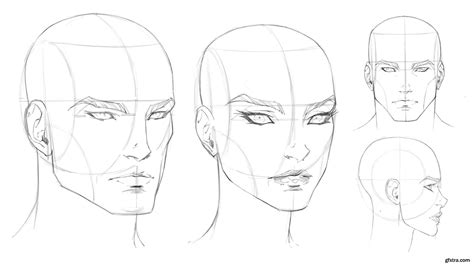 How To Draw Heads And Faces Workshop Portrait Profile And Three Quarter