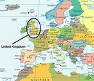 Inglaterra Mapa Europa | Mapa