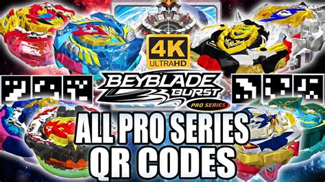 All Beyblade Burst Pro Series Qr Codes K Fps Youtube