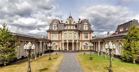 25 Million Newly Listed 21000 Square Foot Mansion In Moscow Russia