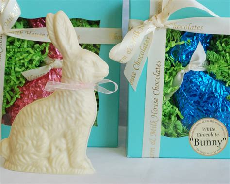 Ultimate White Chocolate Easter Bunny Thorncrest Farm Llc And Milk