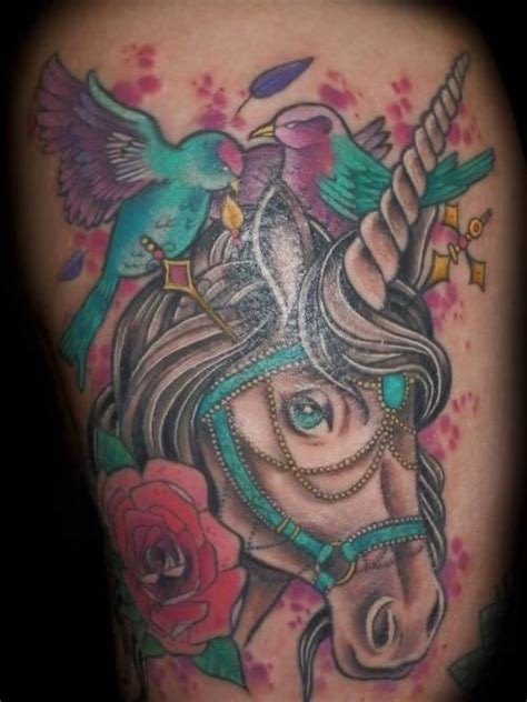 Unicorn Tattoos Are Very Popular Among Women Especially! | Unicorn tattoos, Girly tattoos, Tattoos