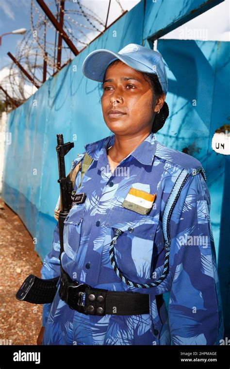 Un Women Power In Monrovia Liberia The Deployment Of The Indian Paramilitary Police Units Was