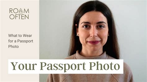 What To Wear For A Passport Photo Youtube