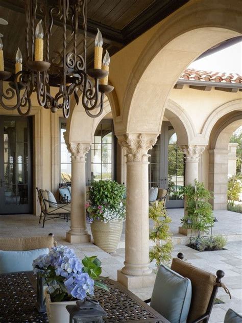 36 Luxury And Classy Mediterranean Patio Designs Mediterranean Homes