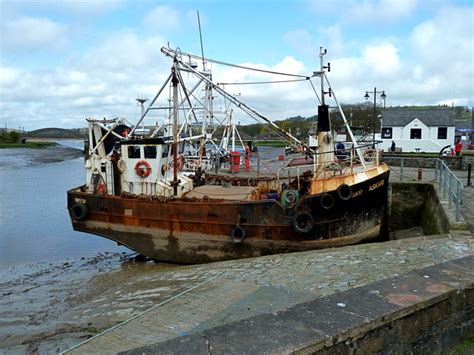 Old Trawler In Dock At Kirkcudbright © Anthony Oneil Geograph
