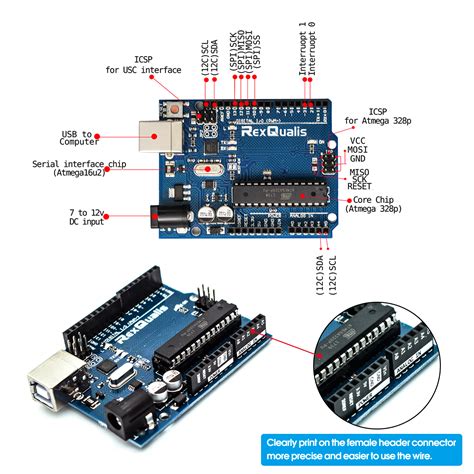 Uno Project Super Starter Kit For Arduino W Uno R3 Development Board