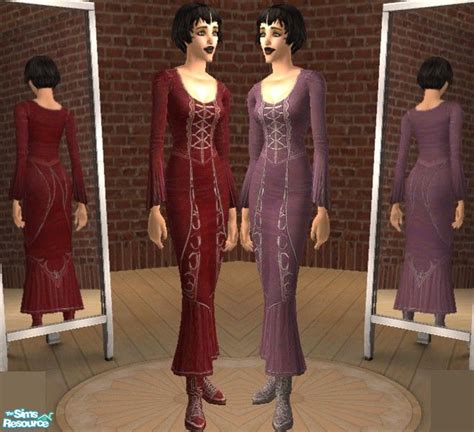The Sims Resource Goth Gowns