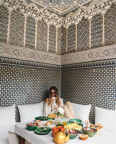riad jardin secret marrakech morroco home sweet home breakfast in bed
