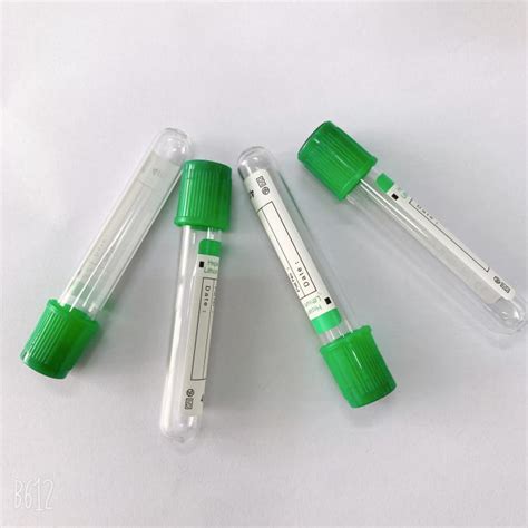 Bd microtainer® brand tubes are designed for the collection, transport and processing of skin puncture blood from infants, children, geriatric patients and critical care patients. Green Cap Lithium Heparin Tube Sample Collection And ...