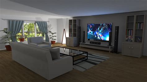 Living Room Perspective 1 By Realsonicspeed On Deviantart