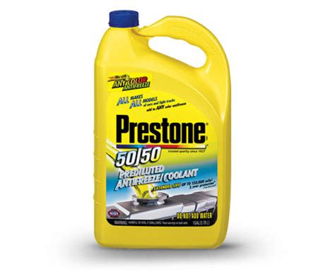I know ford switched to premium yellow coolant (dy) in mid 2018 buy dang my coolant on the primary system looks green!!!! Prestone antifreeze coolant green cooler 50/50 Strength in ...