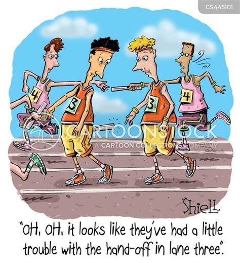 Track And Field Cartoons And Comics Funny Pictures From Cartoonstock