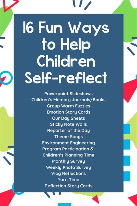 How Can Educators Make Self Reflection Fun For Young Children In 2020