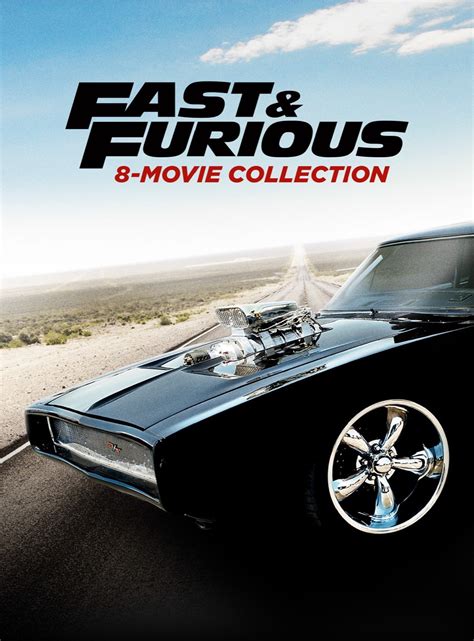 Fast And Furious Complete Paul Walker Movies 1 2 3 4 5 6 7 And 8 Boxed