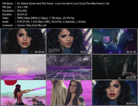 Selena Gomez And The Scene Love You Like A Love Song The Alias Remix Download HQ Music Video