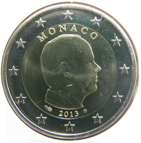 Monaco 2 Euro 2013 Pieces Eurotv Le Catalogue En Ligne Des Monnaies