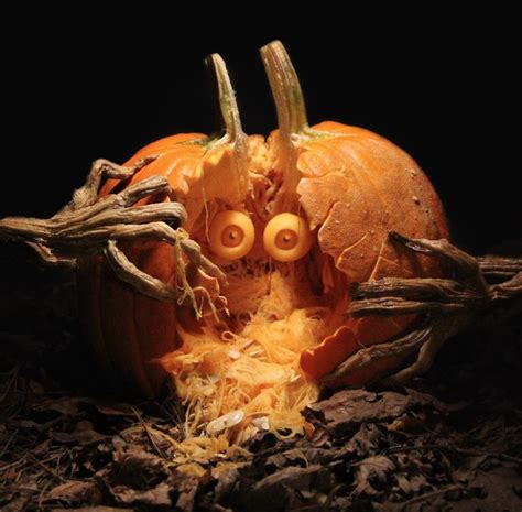 Torn Up Pumpkin Carving Art Know Your Meme