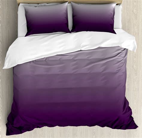 Colorful Ombre Duvet Cover Set Twin Queen King Sizes With Pillow Shams